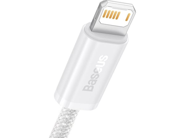 Baseus Dynamic, 1,2 m, Lightning, USB A, Hanstik, Hanstik, Hvid