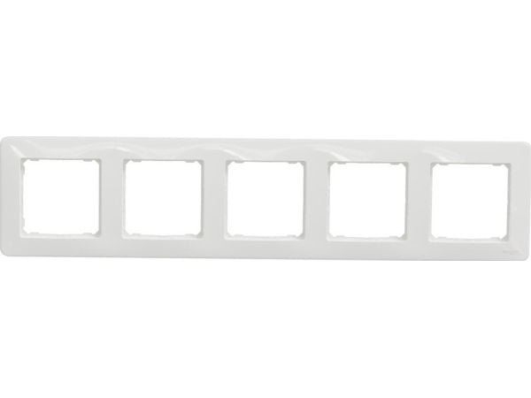 Schneider Electric, Sedna Design, 5-jakkukehys, valkoinen, SDD311805