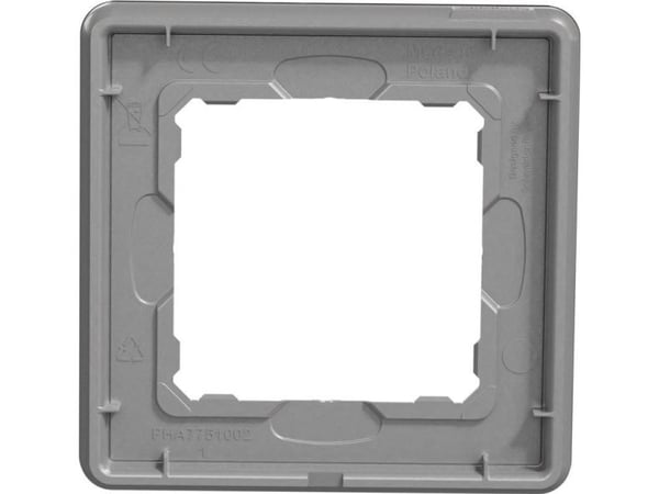 Schneider Electric, Sedna Elements, Ramka 1-krotna, szkło sort, efekt szkła, SDD361801