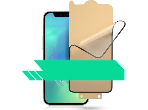 Bestsuit Bestsuit 6in1 for iPhone 13-deksel / flexi herdet glass / bakfolie / kameraglass / kluter / applikator (D30 Buffer)