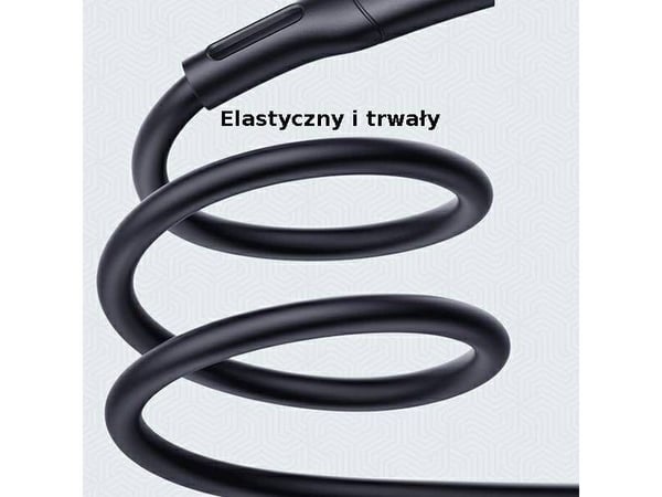 USB-kabel Usams USB-A til Lightning 1 m svart (SJ500USB01)