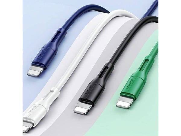 USB-kabel Usams USB-A til Lightning 1 m svart (SJ500USB01)
