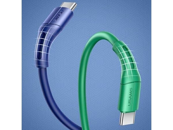 USB-kabel USAMS USB-A til USB-C 1 m blå (SJ501USB03)