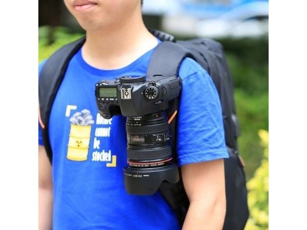 Puluz klips / feste / stroppholder for DSLR-kamera / videokamera - Sony / Gopro / Sjcam / Xiaomi