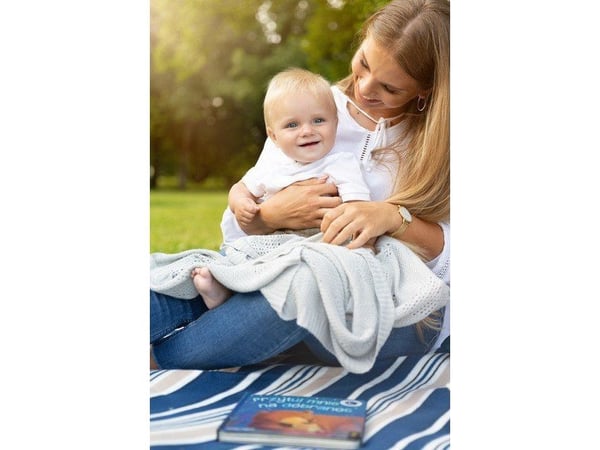 Sensillo BAMBOO BLANKET 100% 100X80CM MINT