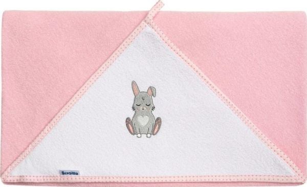 Sensillo UIMAPUVUT TERRY 100X100 RABBIT PINK