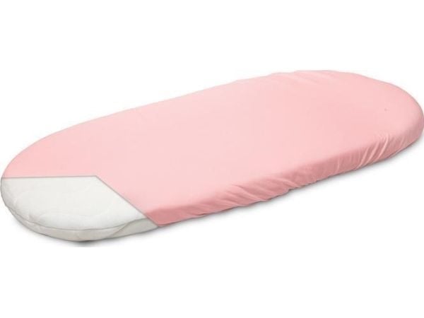 Sensillo jersey laken til vogn rosa 35x75