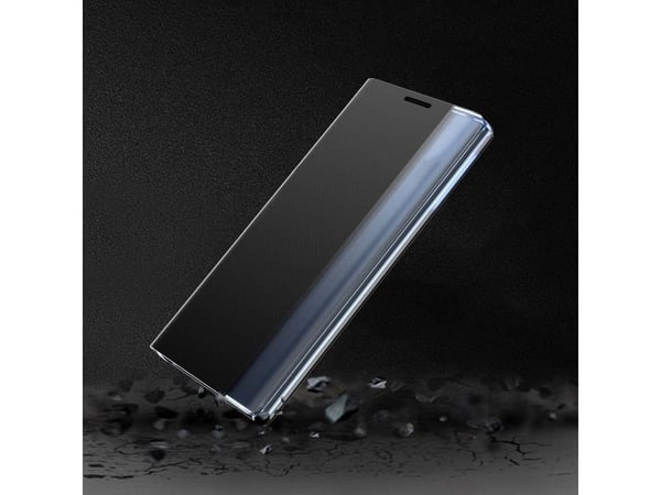 Hurtel Sleep Case flip cover Smart Cover iPhone 13 Pro vaaleanpunainen