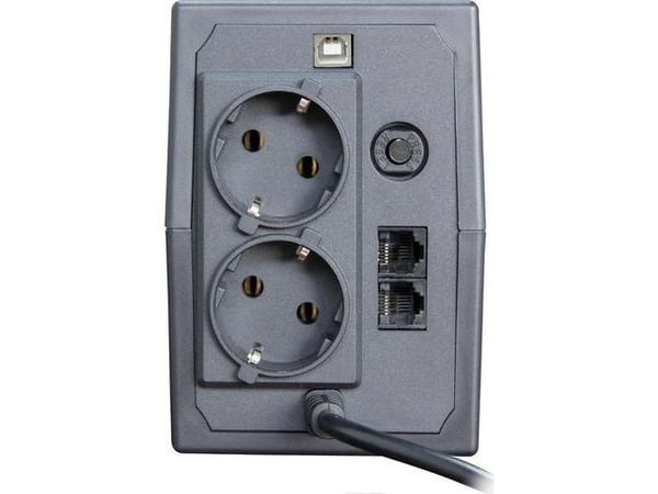 Orvaldi ID600CH, Linje-Interactive, 0,6 kVA, 360 W, Pseudo sine, 220 V, 240 V