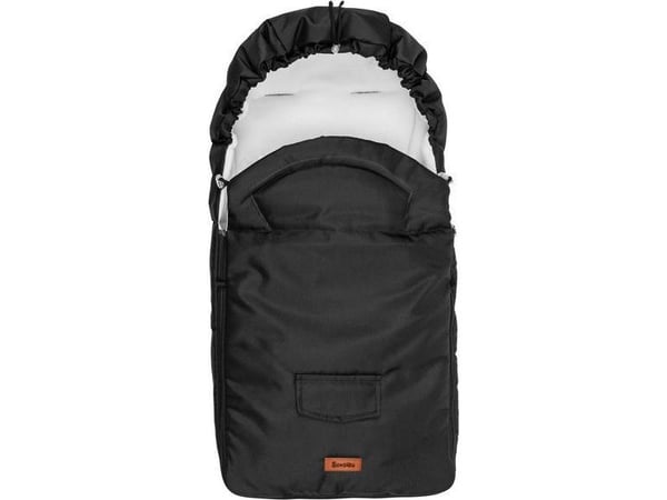 Sensillo spisepose/ålepåse til trille - Polar Black, 95x40 cm (SILLO-803)