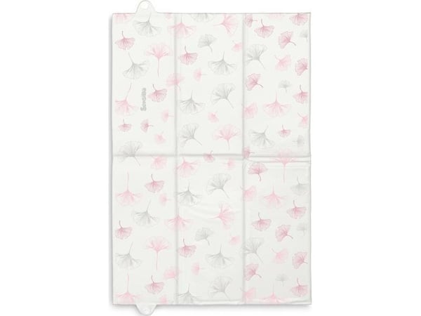 Sensillo stelle-/skiftematte reise-matte med botanisk trykk rosa