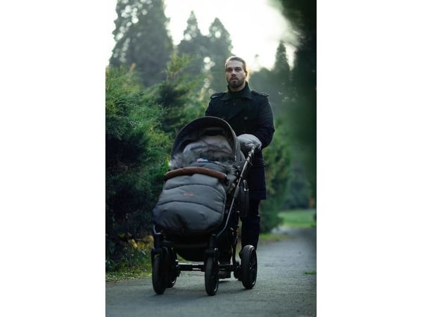 Sensillo TROLLEY GLOVE/MUFF - MINKY HARMAA