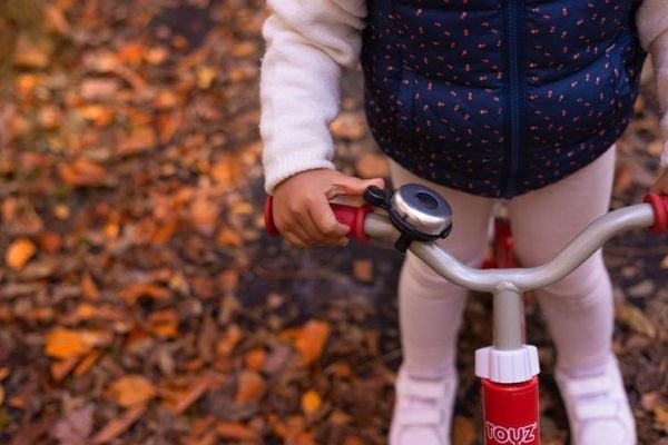 Toyz METAL BALANCE pyörä messinki punainen