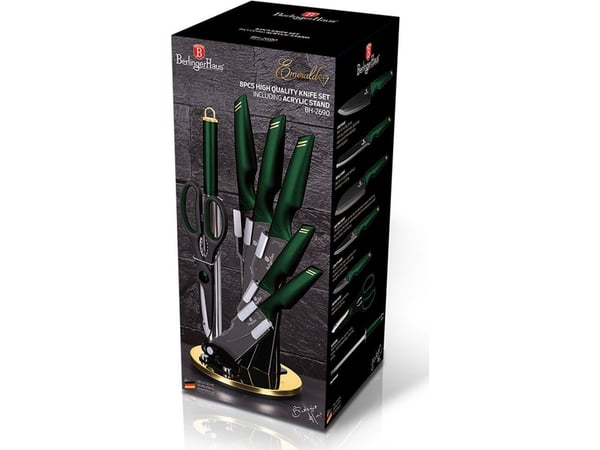 Berlinger Haus SETT med kniver Berlinger Haus BH-2690 med stativ