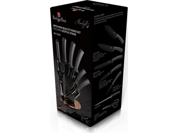 Berlinger Haus knivssett BH-2566 med stativ