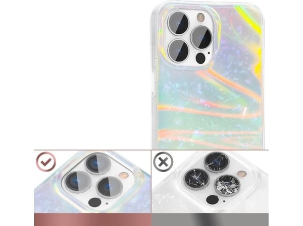 Kingxbar Shell Series lyxigt mobilskal för iPhone 13 Pro – päron-mint