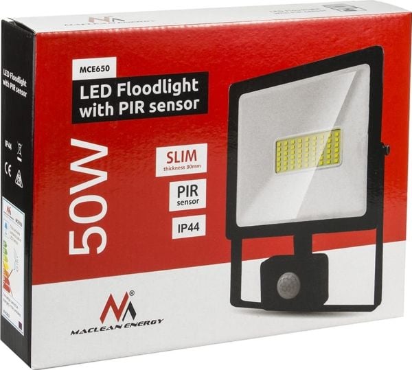 Maclean rörelseprojektor MCE650, 50 W