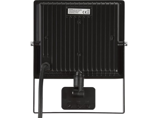 Maclean LED-projektør med bevegelsessensor, slank 50 W, 4000 lm, nøytral hvit (4000 K), IP44, MCE650 NW PIR