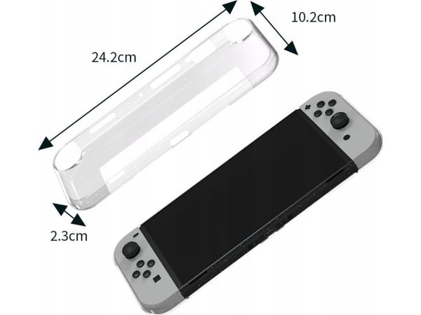 JYS deksel/veske til Nintendo Switch OLED transparent