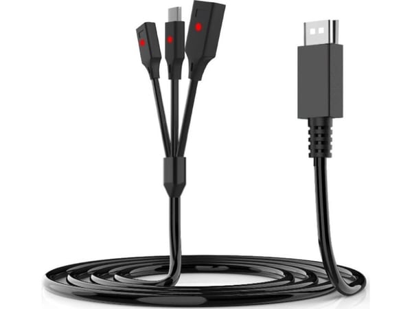JYS-kabel USB til USB-C + 2x Joy-Con til Nintendo Switch