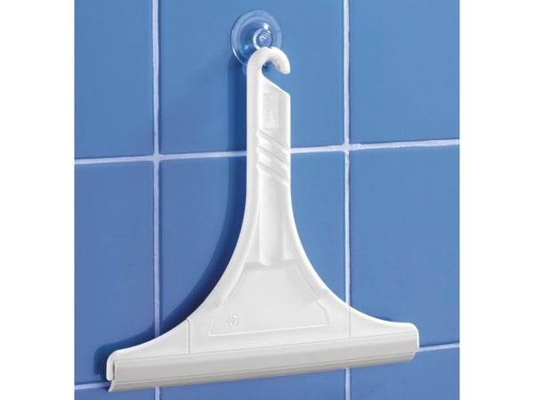 WENKO 3901010100, Dusjnal med ett blad, Hvit, Plast, 245 mm, 235 mm