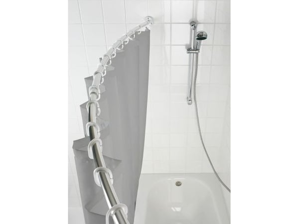 Teleskopisk dusjforhengstang, Ø 2,5 cm, 110-200 cm WENKO