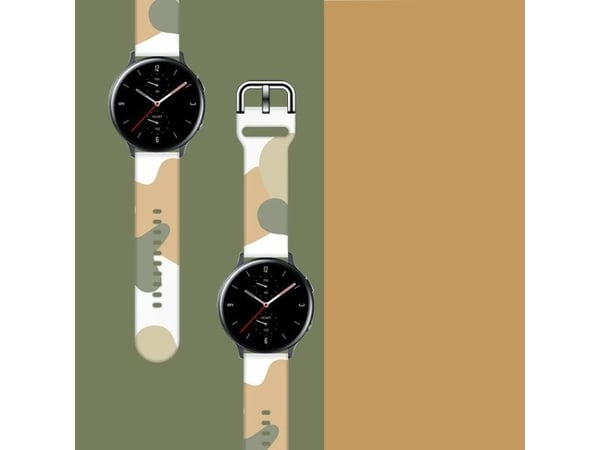 Rem Moro til Samsung Galaxy Watch 40/41/42/43/44 mm silikonreim - mønster 6