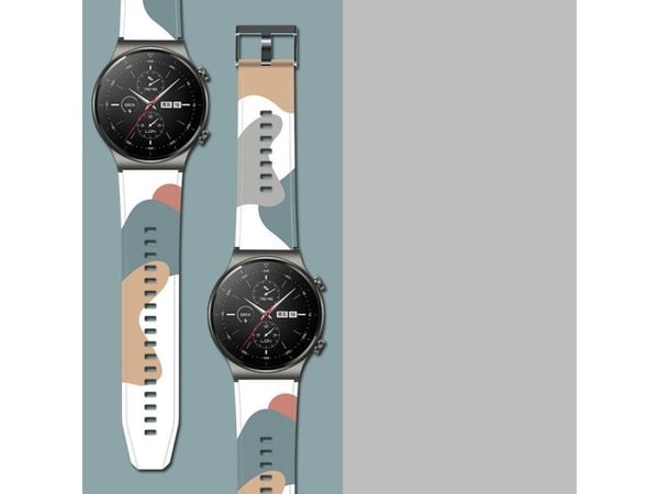 Stropp Moro-band til Huawei Watch GT2 Pro i silikon - mønster 3