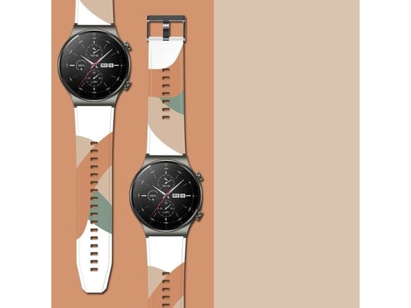 Hurtel Strap Moro bånd til Huawei Watch GT2 Pro - silikonrem - mønster 4