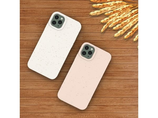 Eco Case-skal för iPhone 11 Pro - silikonfodral - Gul