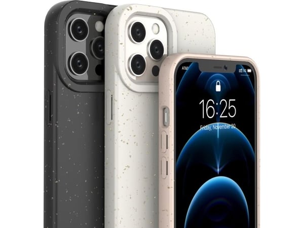 Hurtel Eco Case-deksel til iPhone 12 Pro silikondeksel telefondeksel mint