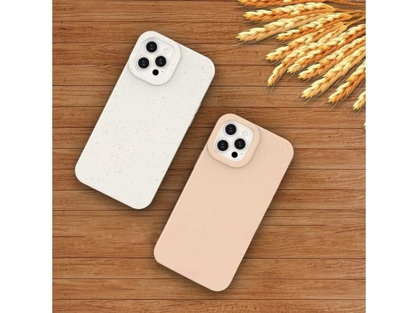 Hurtel Eco Case-deksel til iPhone 12 Pro Max silikondeksel telefondeksel gult