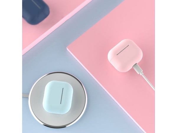 Hurtel Case C suojakotelo AirPods 1/2 vaaleanpunainen