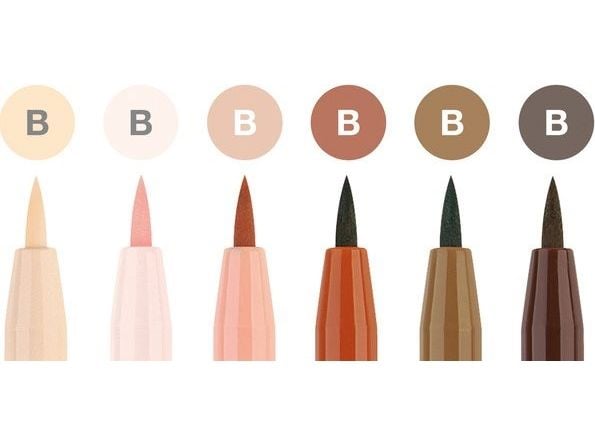 Faber-Castell 167167, Flerfarget, 6 farger, Rund, Papir, Gutt/Jente, 6 stykker