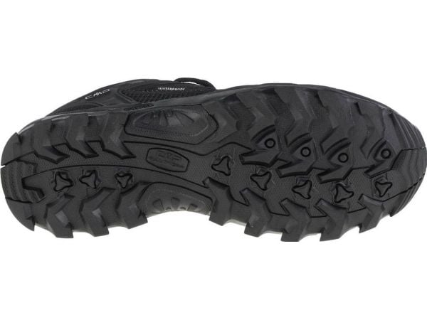 Trekkingsko for menn CMP Rigel Low Trekking Shoe Wp Nero/Nero størrelse 40 (3Q13247-72YF)