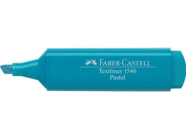Faber-Castell Textliner, 1 styck, Turkos, Diverse, Turkos, Plast, Rektangel