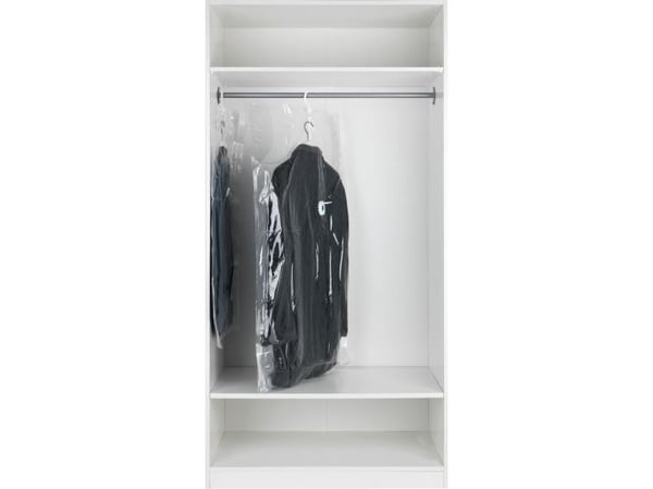 WENKO 3792750100, Myk klesoppbevaringsbag, Gjennomsiktig, Polyamid, Polyethylen, XL, 70 cm, 145 cm