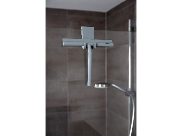 WENKO 22701100, Dusjnal med ett blad, Grå, Silikon, Silikon, 210 mm, 40 mm