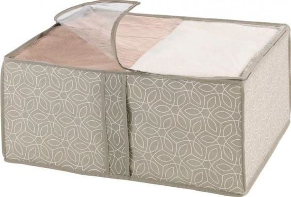 Wenko oppbevaringsboks Balance 55 x 20 x 40 cm tekstil taupe