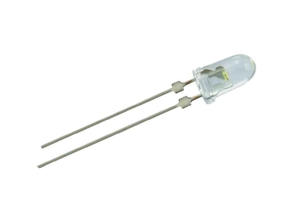 Nichia NSPU510CS UV-LED 375 nm 5 mm säteittäisellä johdolla varustettuna