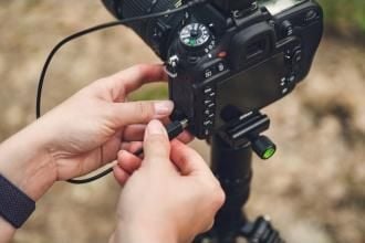 Newell trådløs utløser med intervalltimer til Sony (Pilot/wezyk spustowy)