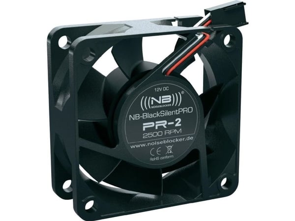 NoiseBlocker BlackSilentPRO PR-2 - kassevifte - 60 mm (ITR-PR-2)
