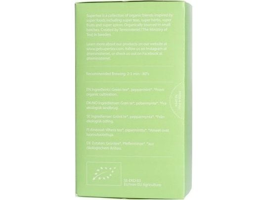 Teministeriet - Supertea Žalias Tea Mint Organic - 20 teposer