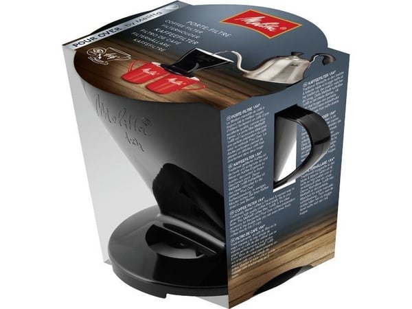 Melitta 6761018, Kahvinsuodatin, Musta, Muovi, 1 kpl