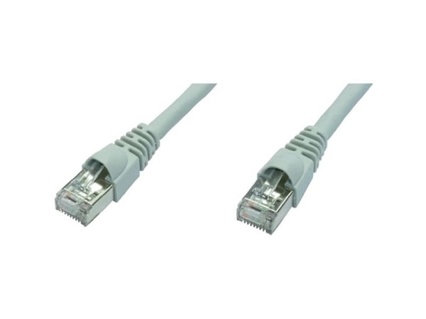 Telegärtner MP8 FS 600 - Nettverkskabel - RJ-45 (hann) til RJ-45 (hann) - 50 m - SFTP - CAT 7 - grå