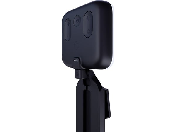Blue Yeti Nano USB-mikrofon Shadow Grey (988-000205) + Litra Glow-lampe