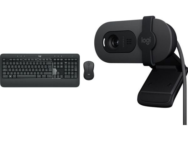 Logitech MK545 tastatur + mus (920-008923) + Brio 100 (960-001585)