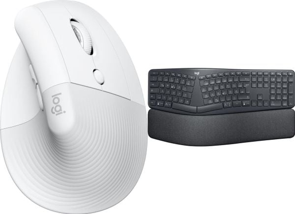 Logitech Lift mus for Mac (910-006477) + Ergo K860 (920-010108)