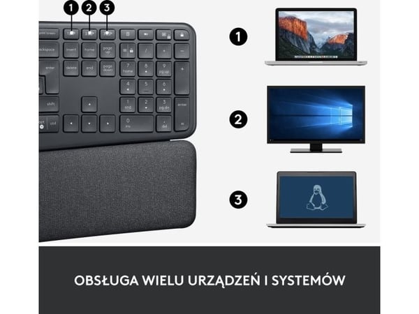 Logitech Lift mus for Mac (910-006477) + Ergo K860 (920-010108)