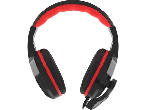 Genesis PALLAD 410 ryggsekk 15,6" (NBG-1947) + Genesis Argon 110 hodetelefoner rød (NSG-1437)